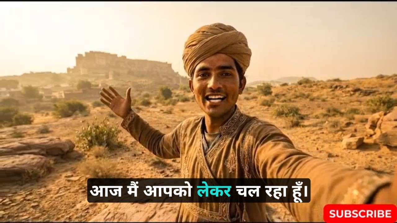 POV: Exploring 14th Century Jodhpur 🚲 | AI Time Travel