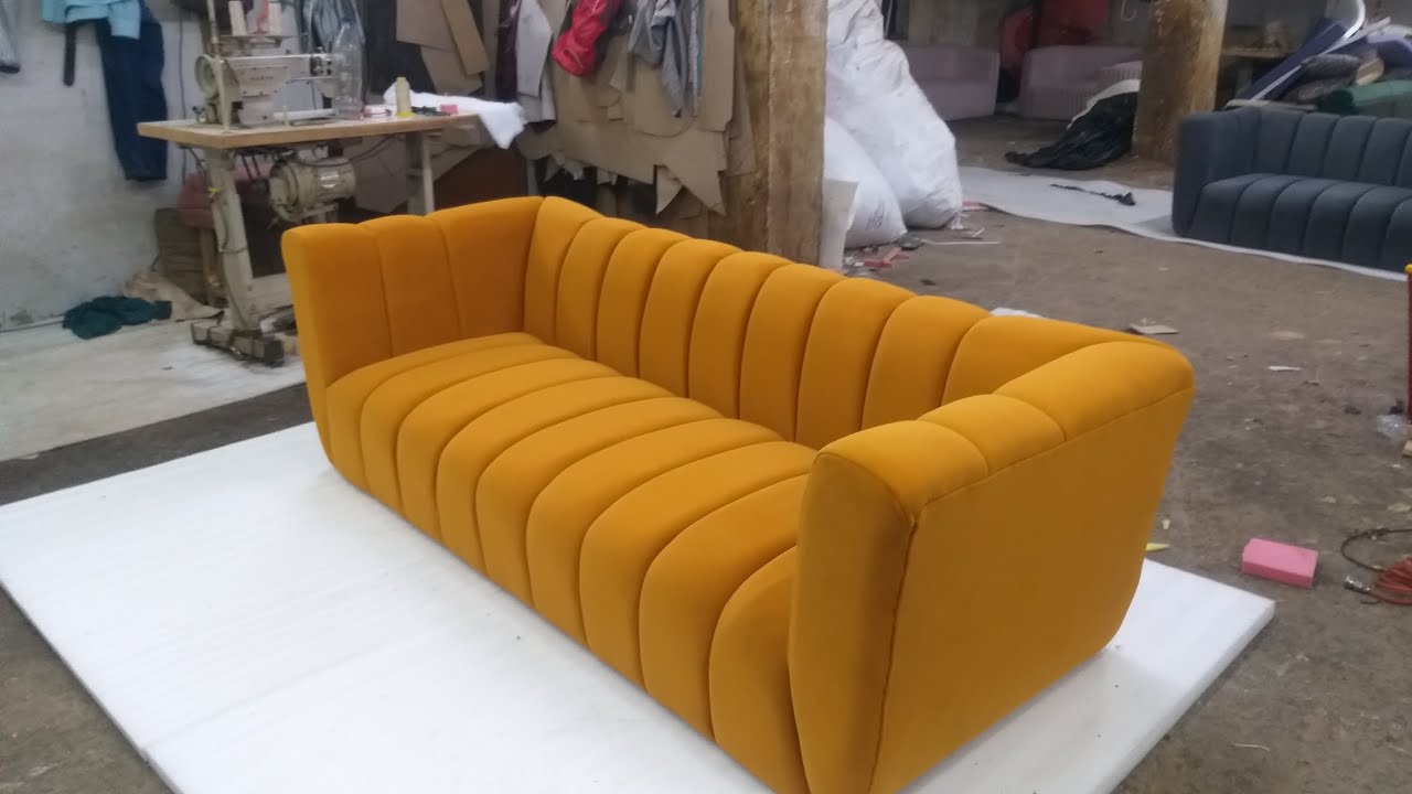 #3+2+2 new design sofa !  I show you step by step how it is made #ternding look  #dly #sofa