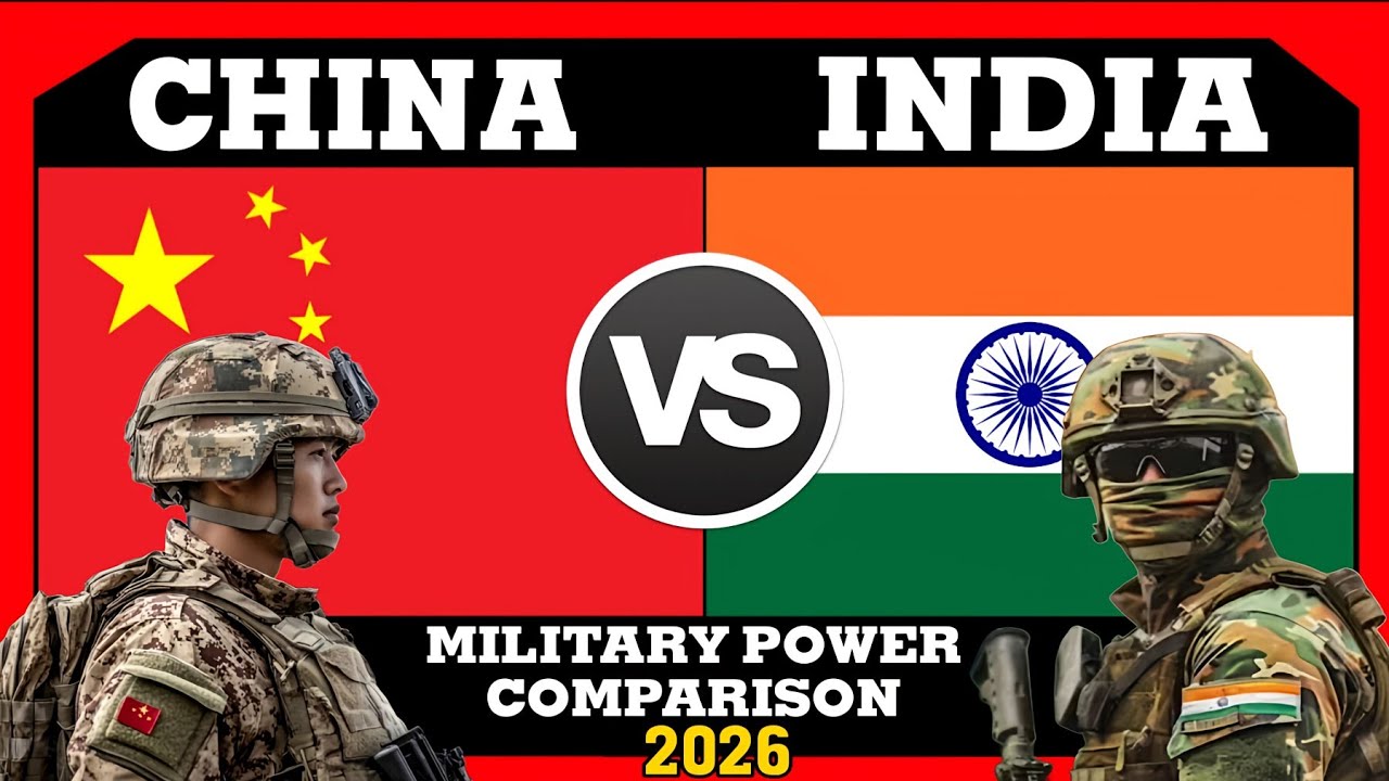 China vs India Military Power Comparison 2026 | India vs China Military Power Comparison 2026