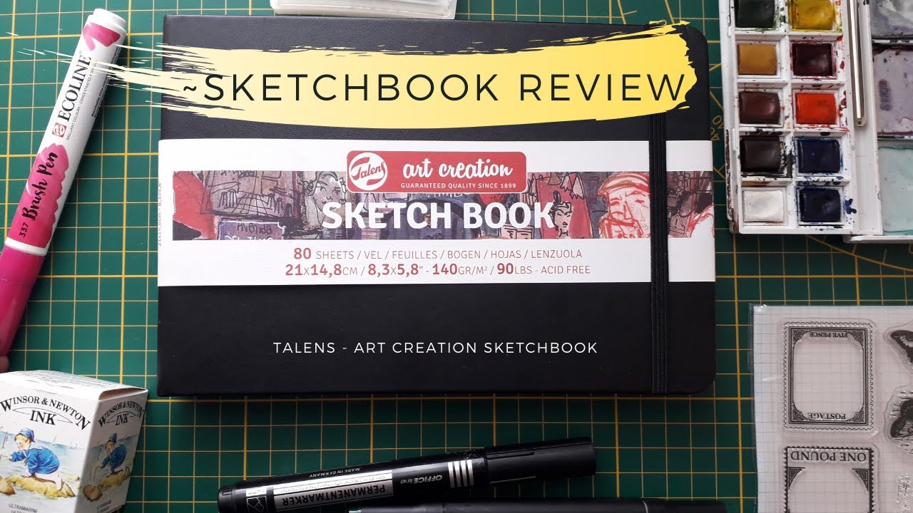 Talens Art Creation Sketchbook Review - Is It Worth Your Money?!