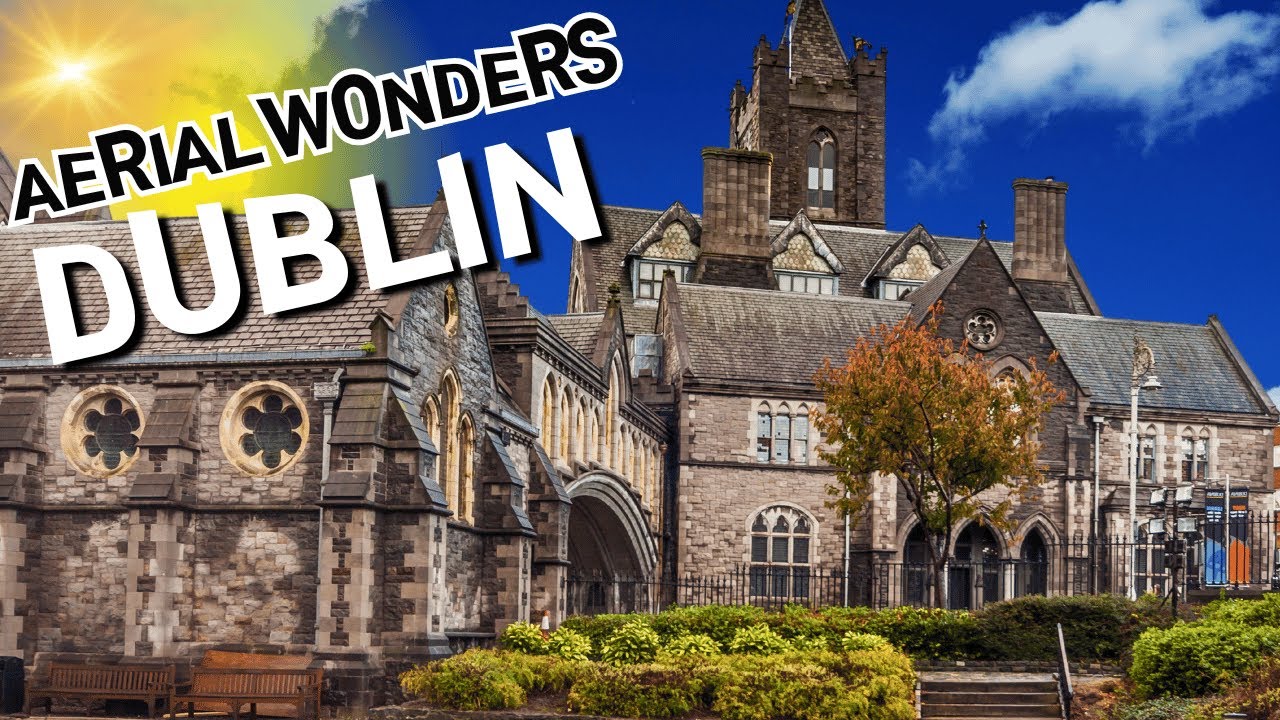 Dublin Aerial Odyssey: 4K Drone Footage Tour | Emerald Charm & Urban Pulse