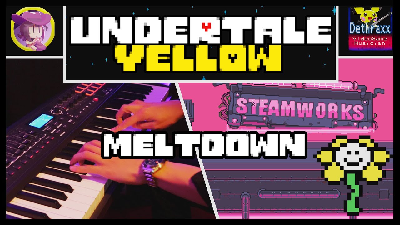 Meltdown | INSANE GUITAR Metal Remix Cover by Dethraxx \\ Undertale Yellow