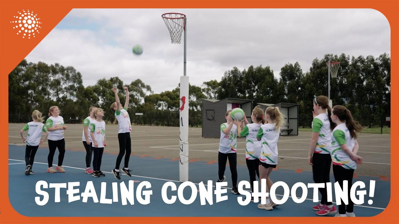 Stealing Cone Shooting | Netball Drills Ep.8