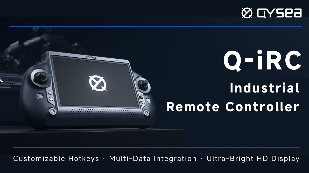 Q-iRC Industrial Remote Controller for FIFISH ROVs | By QYSEA Technology
