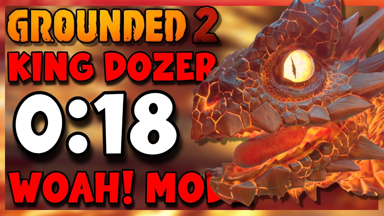The FASTEST Lizard Kill EVER in Grounded 2! (Woah Mode! PTB World Record)