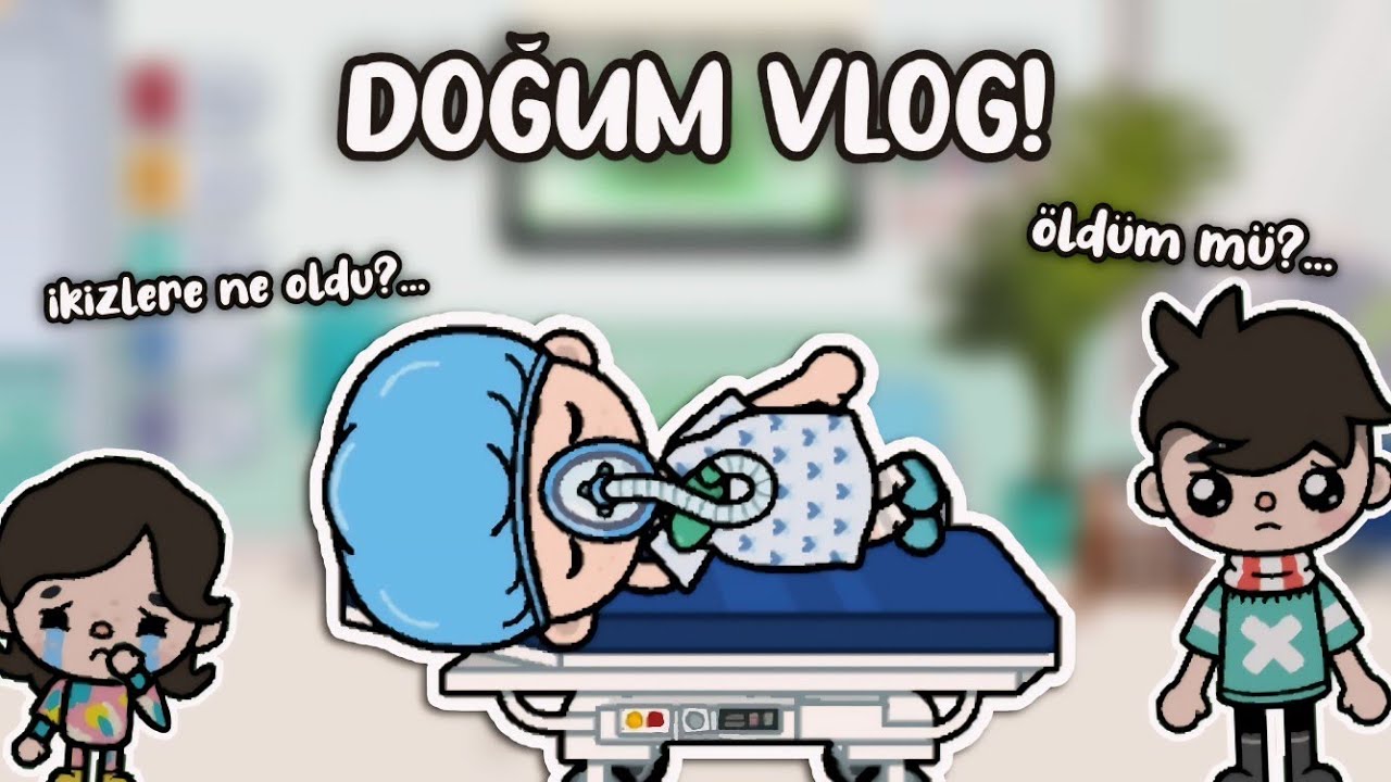 DOĞUM VLOG!-🤱(Öldüm mü?...) [TOCA LİFE WORLD TÜRKÇE] 