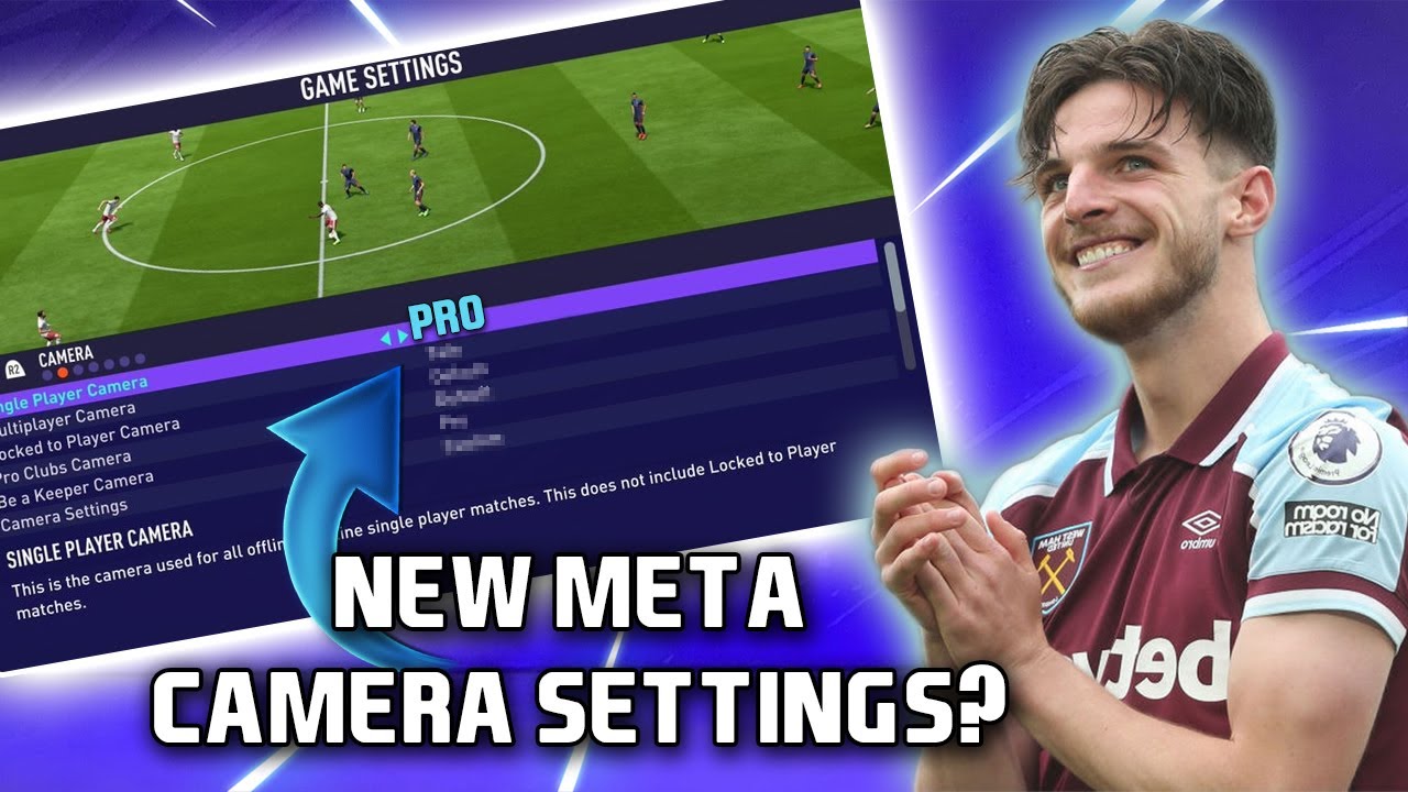 THE BEST CAMERA SETTINGS IN FIFA 22 FUT CHAMPIONS!!? | Pro Camera Settings On FIFA 22 FUT Champions