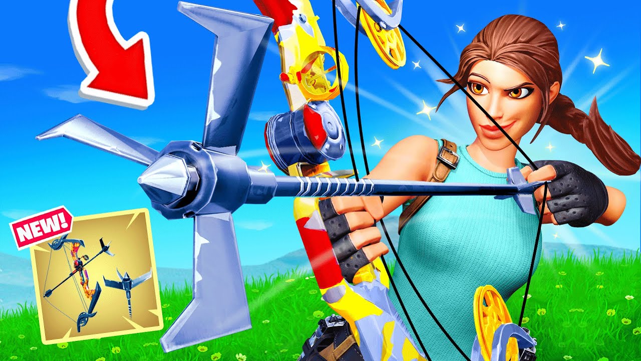 New *EXOTIC* GRAPPLER BOW! (Fortnite)