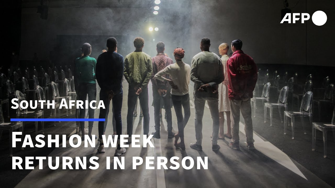 South African Fashion Week kicks off with live audience | AFP