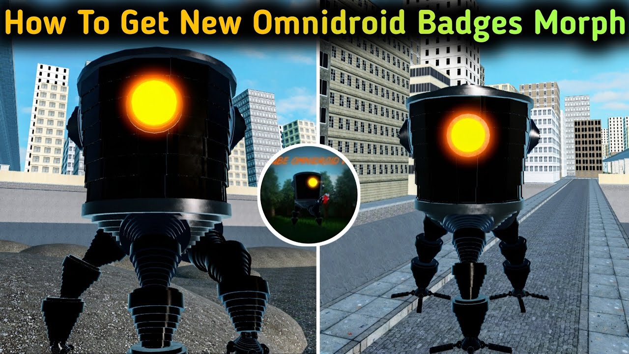 Roblox Update - How To Get New Cube Omnidroid V3 Badge Morph In Omnidroid Models