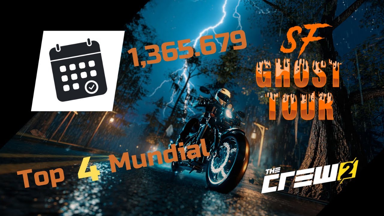 The Crew 2: SF Ghost Tour (Summit) Top 4 mundial - 1,365,679 | 1440p