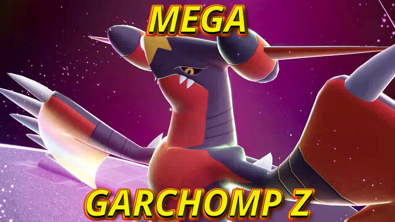 How to get MEGA GARCHOMP Z in POKEMON LEGENDS ZA!!!