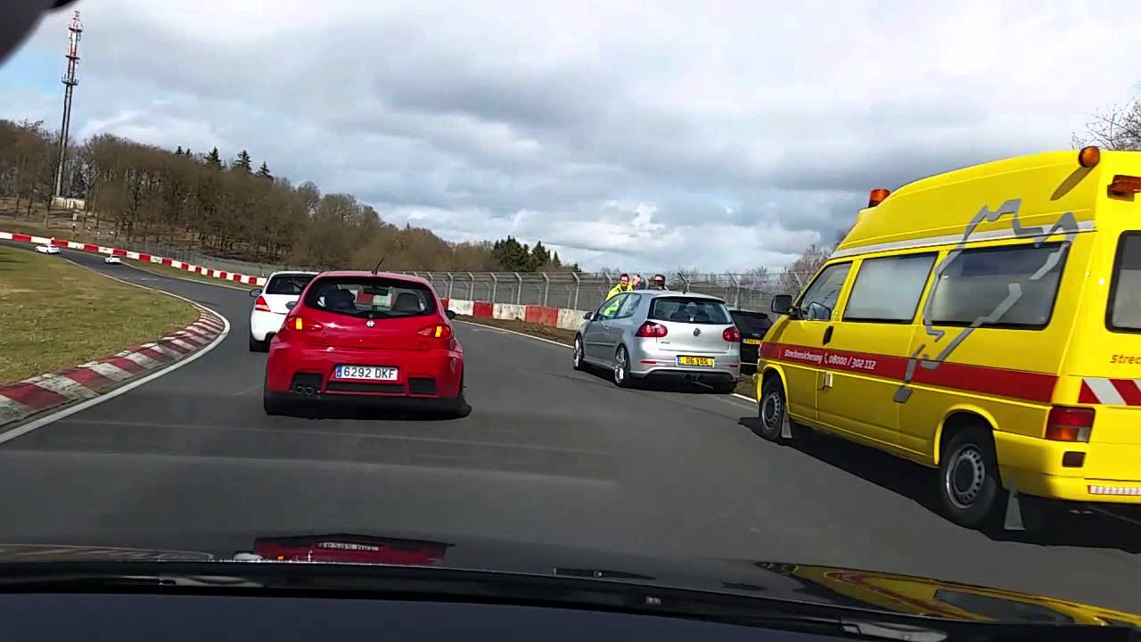 Megane 3 RS Nurburgring 27-3-2016 onboard Perico/nati