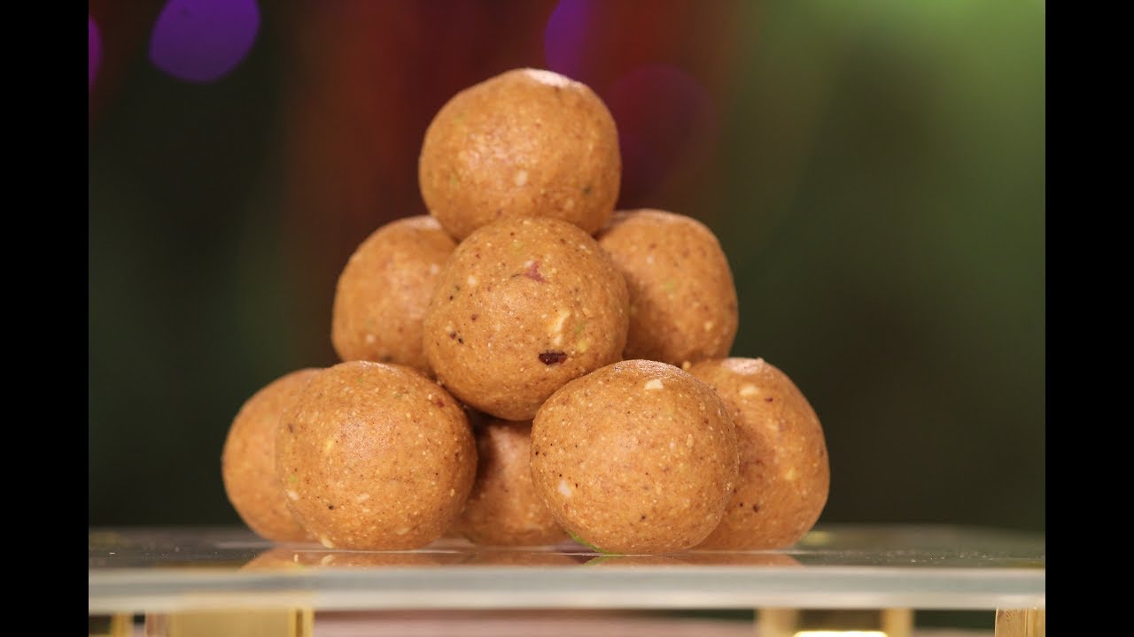 Atta Besan Laddoo by Chef Shalaka | Diwali Special Recipe | Sanjeev Kapoor Khazana