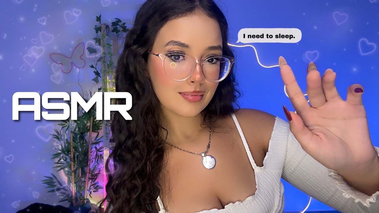 ASMR - SUSSURROS INTENSOS PARA TE FAZER DORMIR 🤩| com sons de boca, estalinhos 