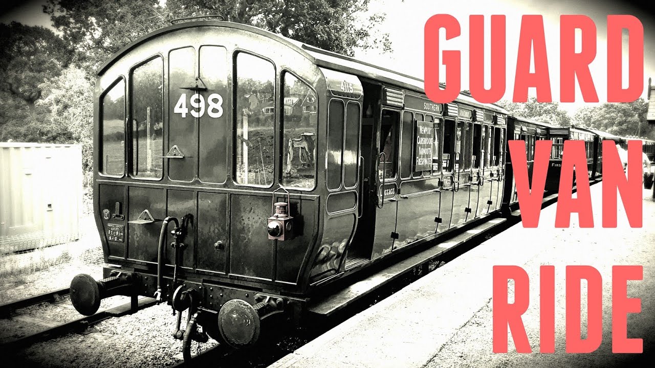 Full Length Run In The Guard Van | Isle Of Wight Steam Railway