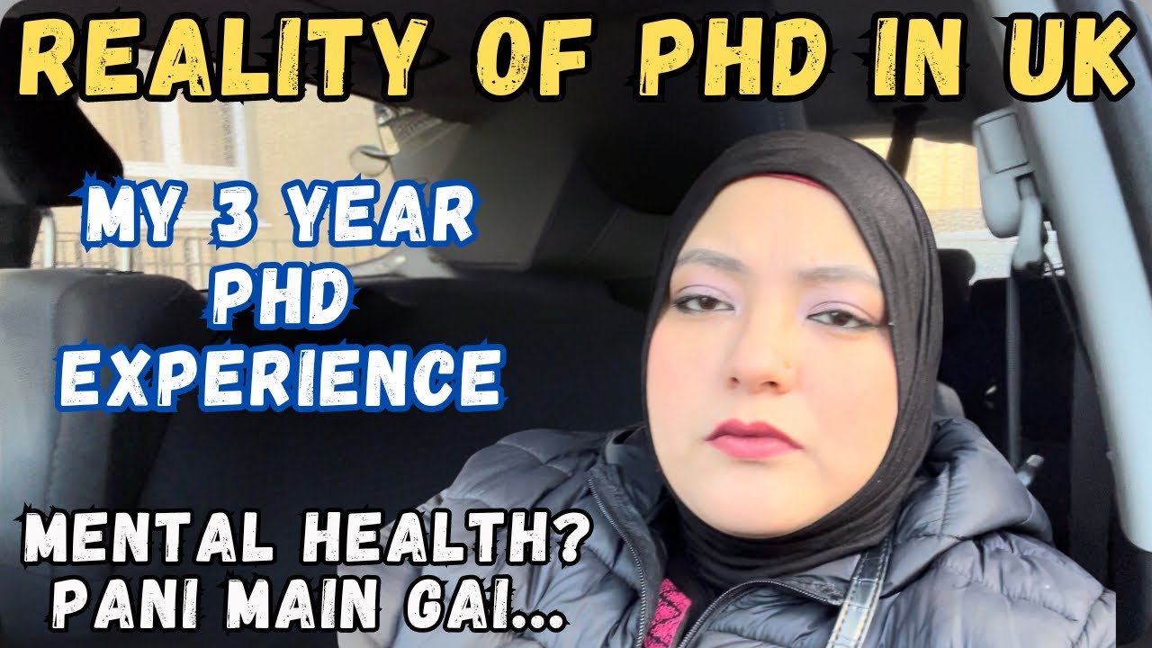 Reality of PhD in UK | My 3 Year PhD Experience | Mental Health, Lonliness #phd #uk #phdlife