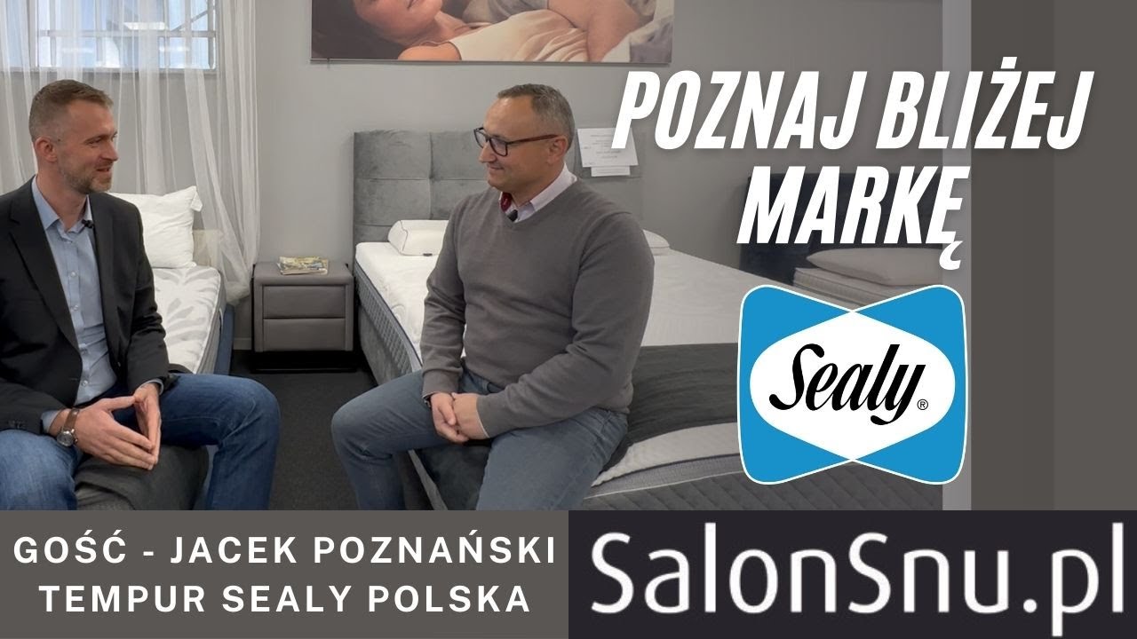 Amerykańskie materace hybrydowe Sealy - poznaj bliżej markę Sealy
