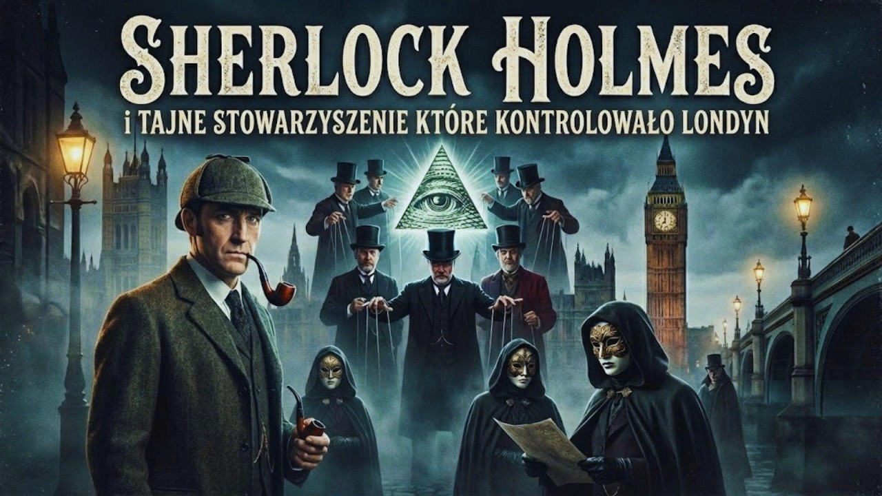 Sherlock Holmes i Tajne Stowarzyszenie które kontrolowało Londyn | Opowiadanie o Sherlocku Holmesie