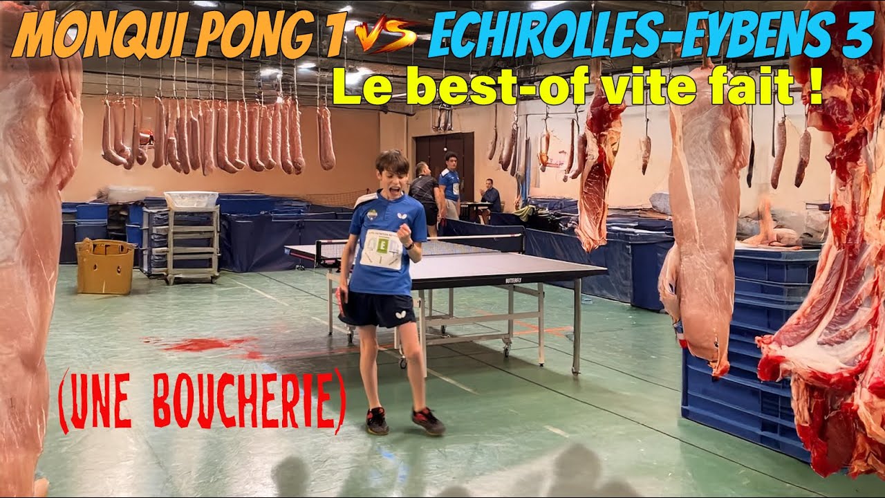 [Best Of] Monqui Pong 1 VS TT Echirolles-Eybens 3 (01/02/25)