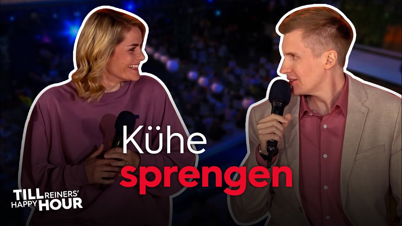 Till Reiners und Hazel Brugger spielen 