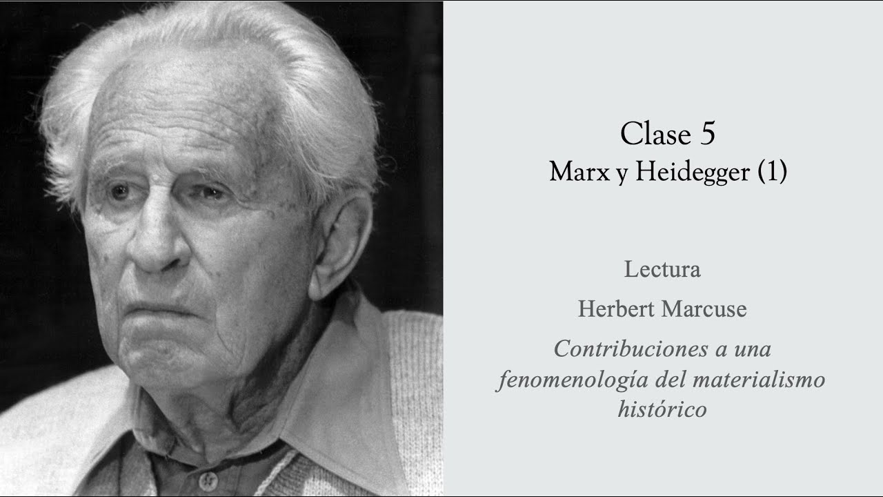 MARX Y HEIDEGGER (1)