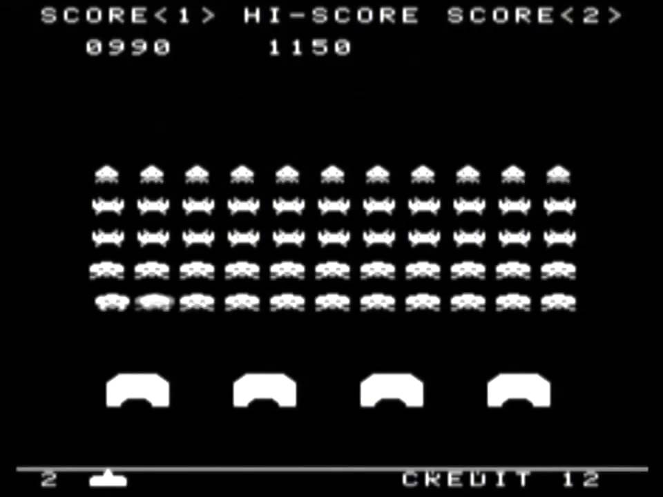 Space Invaders (Arcade) gameplay