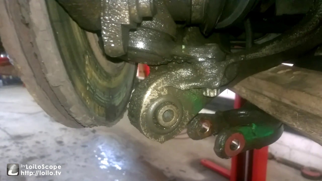 Peugeot 407 front lower control arm bushing replacement
