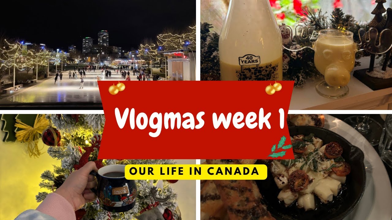 Vlogmas week 1 | Christmas in British Columbia, Canada | December