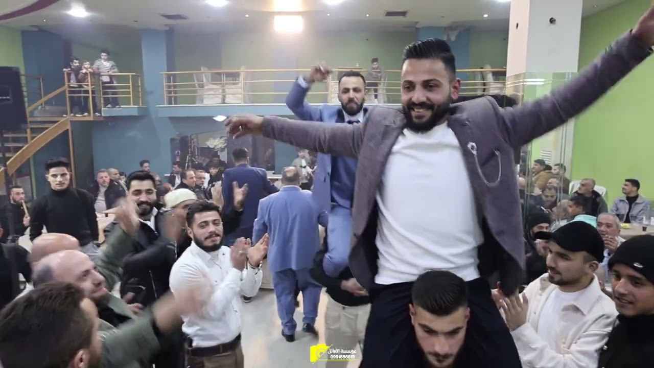 حفل زفاف العريس عبد الهادي نجل المرحوم أحمد كركوتلي جزء  2