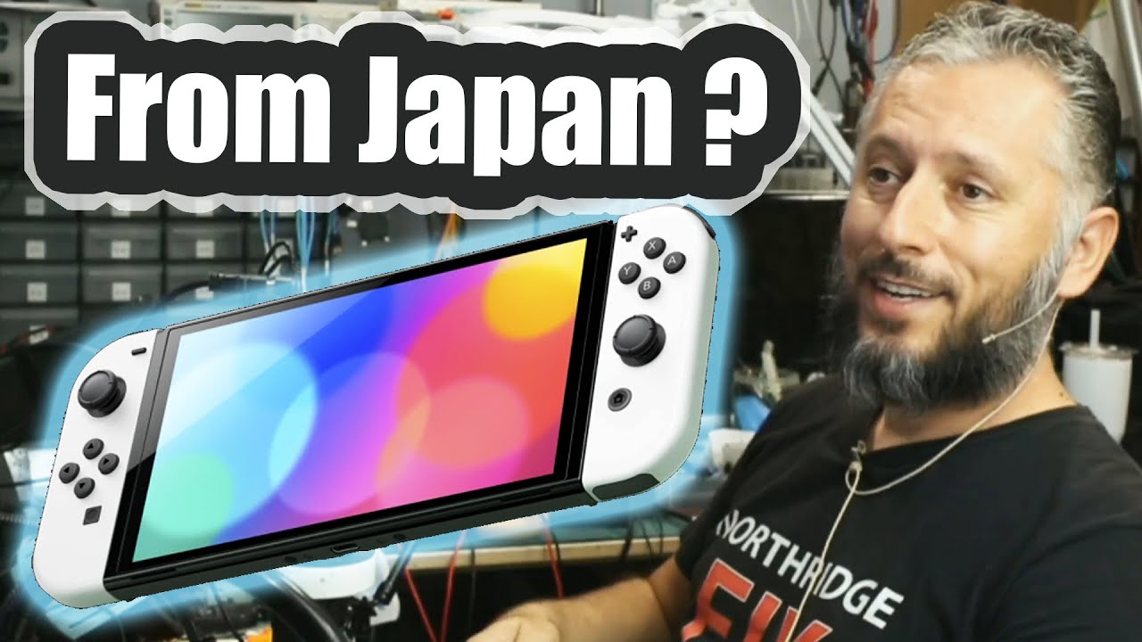 OLED-дисплей Nintendo Switch отправлен из Японии для ремонта