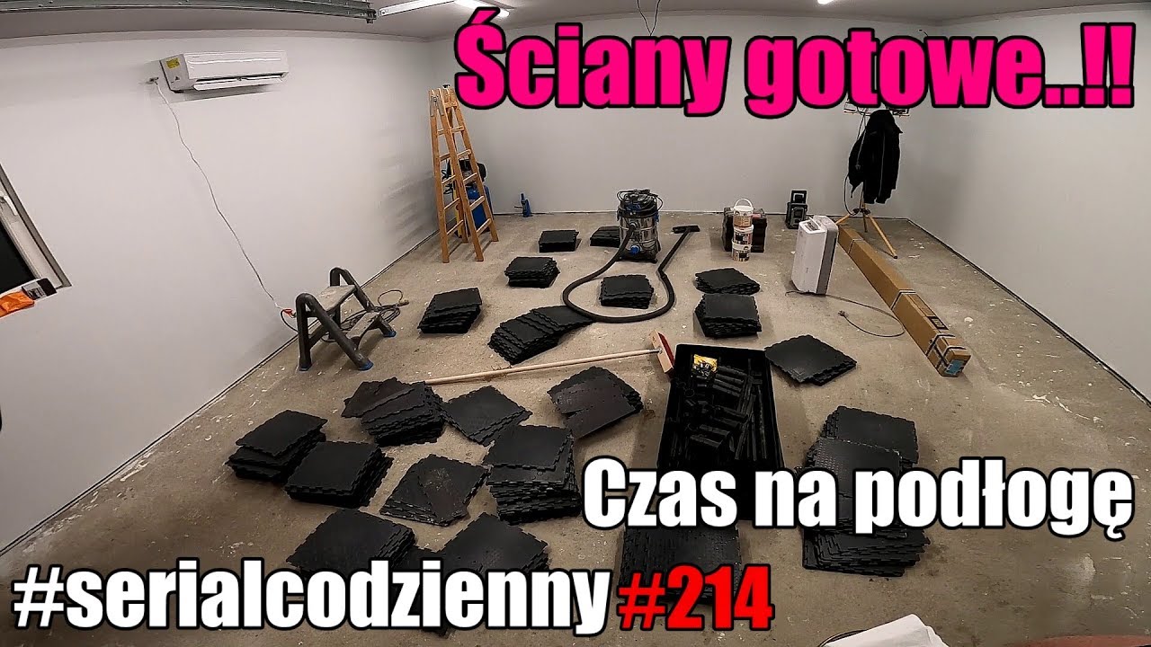 Ściany gotowe..! Czas na podłogę #serialcodzienny #vlogcodzienny #budowlańcy