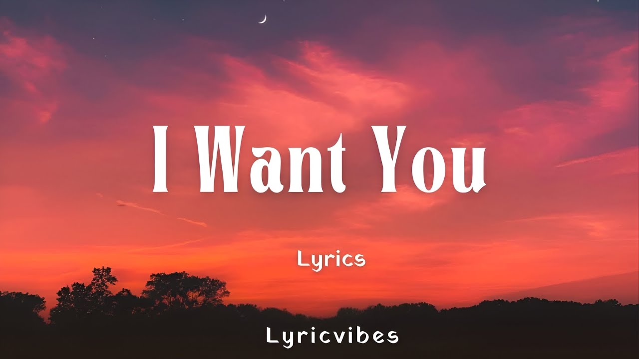 I Want You - Romantic Love Song With Lyrics | LyricVibes