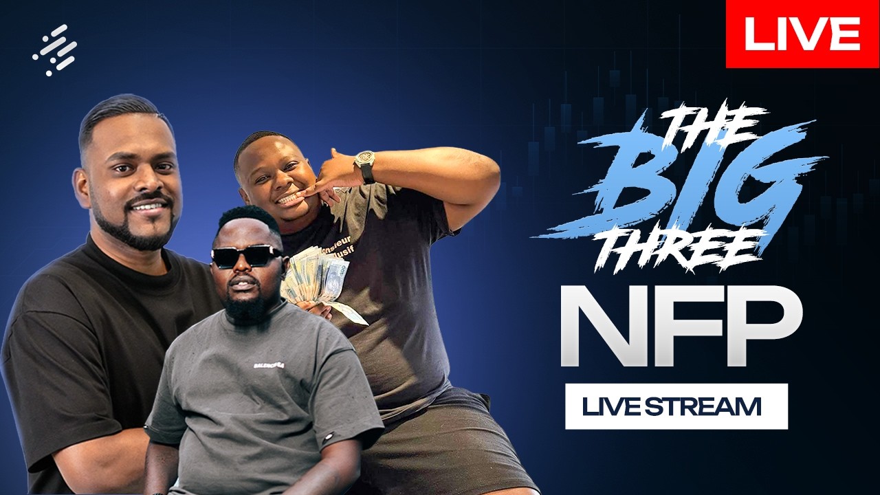 🔴 LIVE FOREX TRADING | NFP WITH THE BIG 3