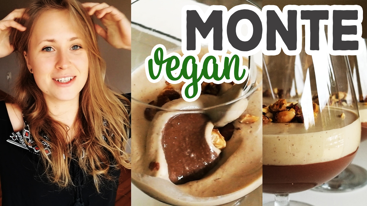 WEGAŃSKIE MONTE - ZDROWY I FIT PRZEPIS NA KREM MONTE - Savory or Sweet?