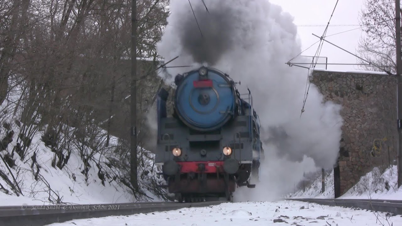 Pára na sněhu / Steam in the snow