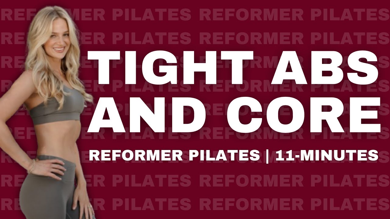 11-Minute Core Endurance Pilates | Reformer, Megaformer, Mini Reformer Friendly