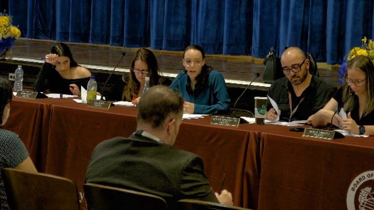 Bayonne Board of Education Open Workshop 5/20/2025