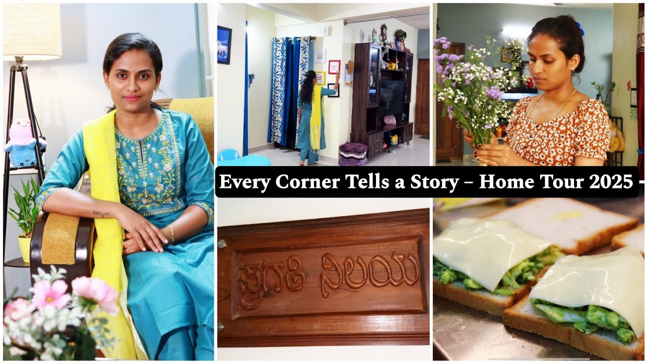 ✨Started with Nothing Today We Have a Home 🏡 A Tour of Our Peaceful Little World 🌿✨2BHK Apartment 🛋️