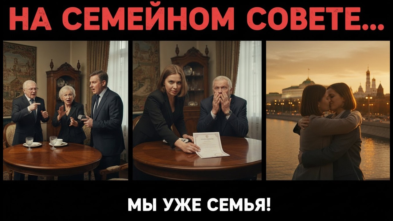 На совете семьи: &laquo;Живи нормально!&raquo; &mdash; Я положила свидетельство с женщиной: &laquo;Мы &mdash; семья!&raquo;