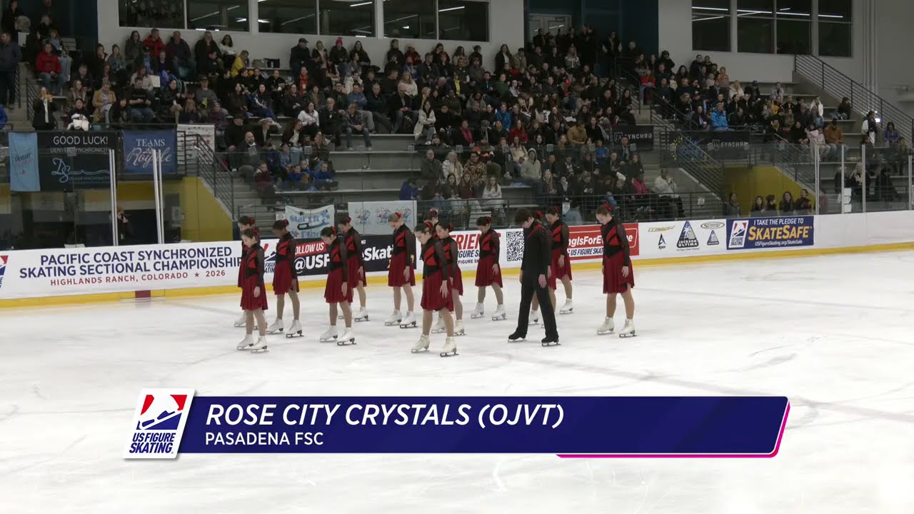Rose City Crystals | Open Juvenile Free Skate | 2026 Pacific Synchronized Skating Sectional