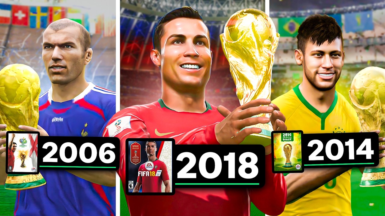 I Replayed EVERY FIFA World Cup