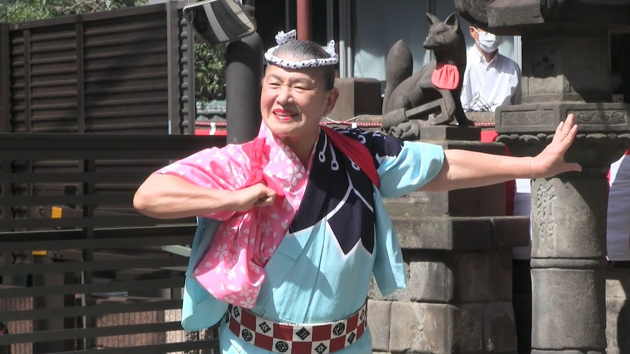 櫻川ぴん助（桜川ぴん助 ２代目）「江戸芸かっぽれ」（２０２１年３月１８日 浅草神社 被官稲荷神社 例祭 奉納芸能）
