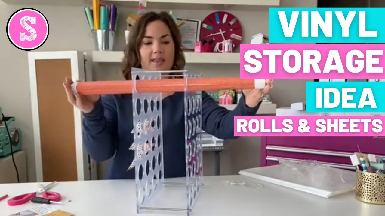 Vinyl Storage Ideas for Rolls and Sheets: Unboxing