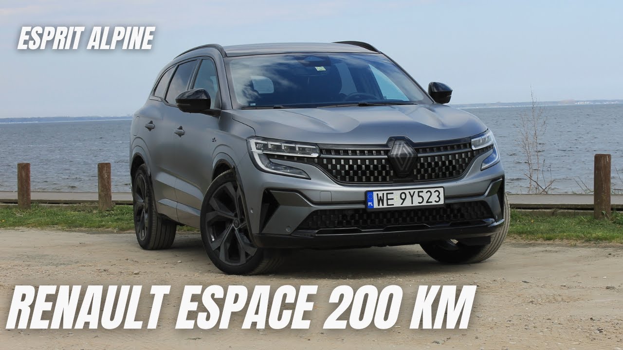 Renault Espace 200 KM 2024 TEST PL . Czy ten duży 5 miejscowy SUV może wejść do segmentu premium ?