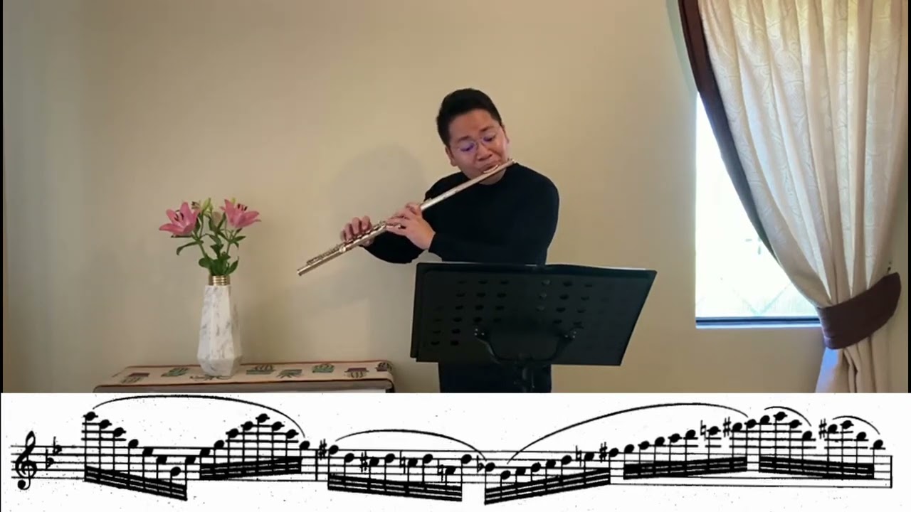 Ernesto Köhler, Virtuoso Etudes Op. 75 No. 14 Flutist-Ieng Wai Wong