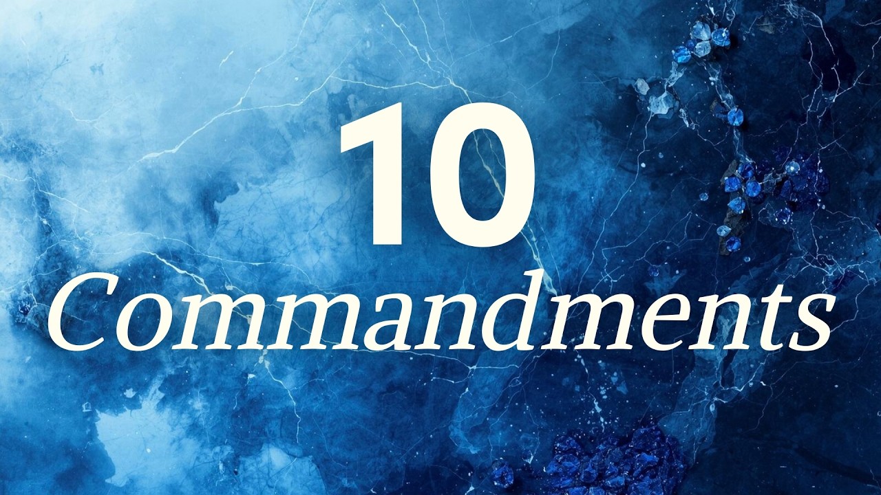 🎵 Scripture Song | 10 Commandments | Memorize Bible Verses Through Music | Bible Memory