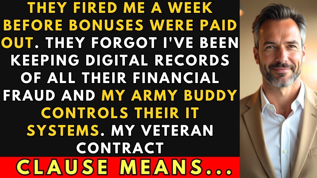 They Fired Me Before Bonuses. They Forgot I Keep Digital Evidence of Everything. | Corporate Revenge
