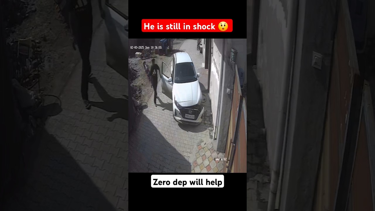 NEVER REVERSE YOUR CAR WITHOUT JUDGING SURROUNDINGS #cartips #drivinghumor