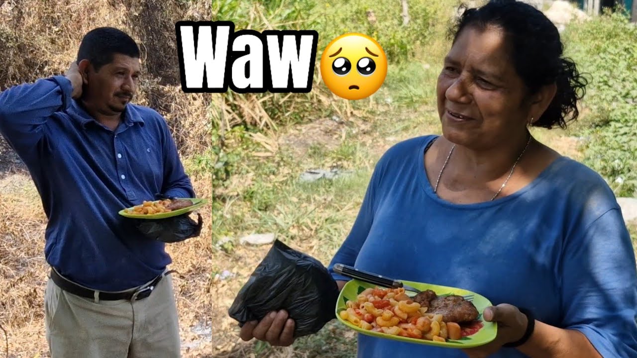 🔴Muy AGRACIDA doña VICENTA le llevó el almuerzo al PRIMO como nadie lo ha hecho.